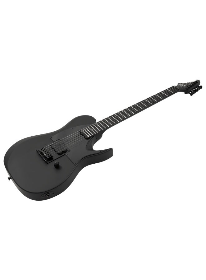 أس باي سولار S by Solar TB4.61C Electric Guitar – Single Pickup – Carbon Black Matte - Image 2